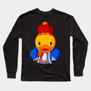 King Rubber Duck Long Sleeve T-Shirt